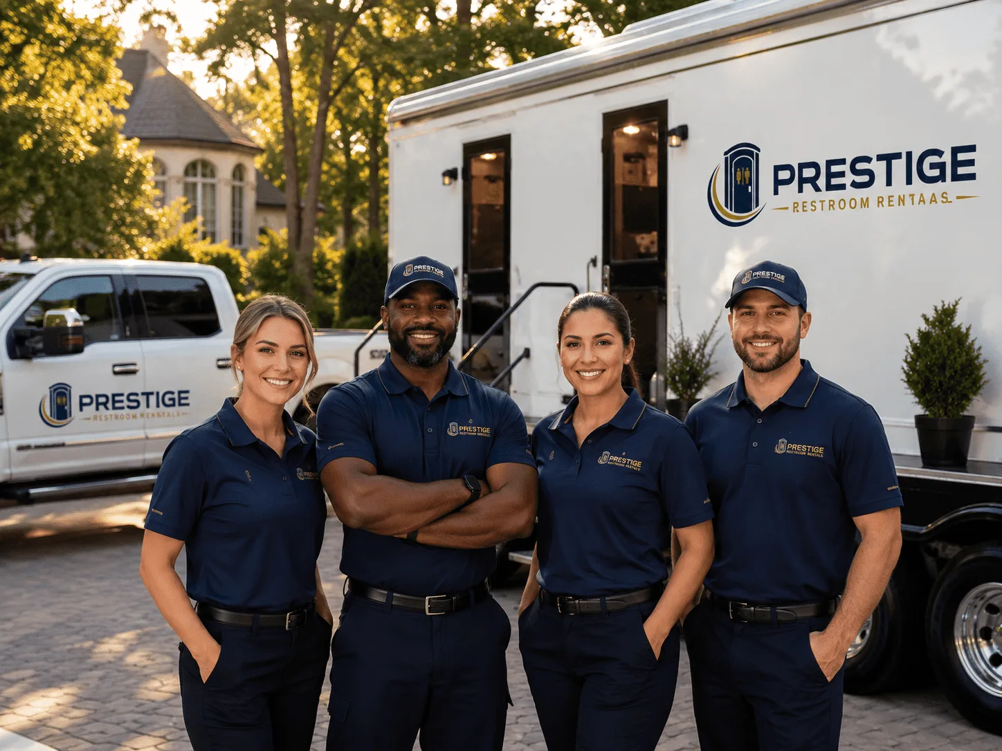 Trusted Luxury Portable Restrooms company in Aquilla, TX
